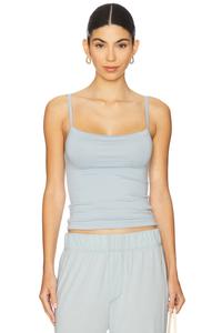 Майка в стиле 90-х Eterne, dusty blue