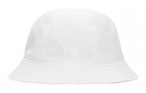 Y-3 Белая унисекс-ведро-шляпа, White