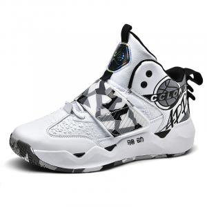 Баскетбольные кроссовки Basketball Shoes Unisex High-Top Locke, белый/черный