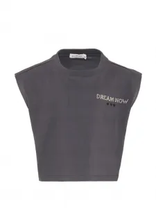 Топ с короткими рукавами Billieblush, серый