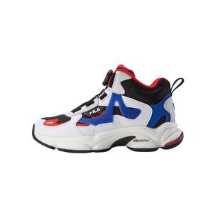 Детские кроссовки BOA с высоким берцем и противоскользящим покрытием FILA KIDS, черный/белый