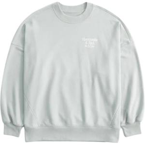 Abercrombie＆Fitch Свитшот женский светло-зеленый