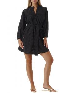 Мелисса Одабаш Барри, короткое платье Melissa Odabash, черный