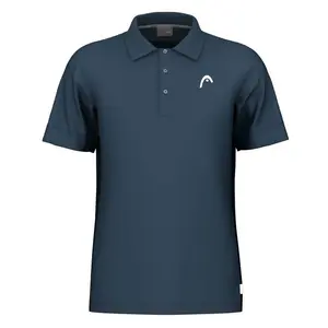 Поло с коротким рукавом Head Slice, синий