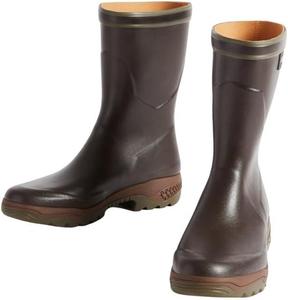 Мужские резиновые сапоги Aigle Wellington, дождевые, размер 3.5 UK, коричневый