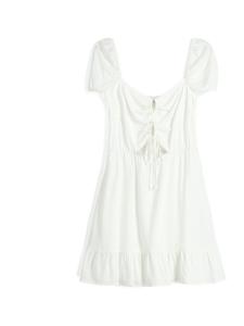 Летнее платье Bershka, белый