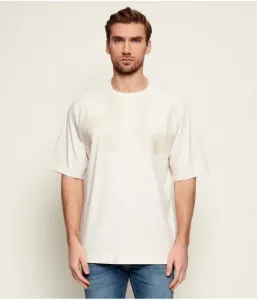 Футболка Налфте loose fit Hugo Blue, бежевый