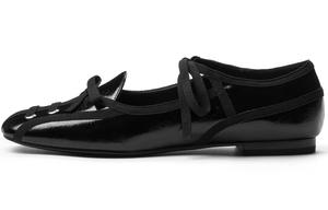 CHARLES&KEITH Маленькие женские повседневные туфли CK высотой 1,2 см черные, цвет Black