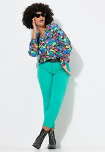 Джинсы облегающие Angel of Style, темно-зеленый