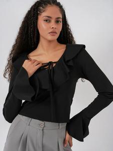 Bigdart Блузка в черном цвете