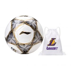 LINING Размер 5 футбольный мяч PU бесшовный термосварной Unisex белый серебристый золотистый