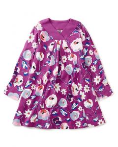 Платье-трапеция Riko от Tea Collection, фиолетовый