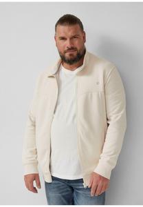 Толстовка s.Oliver Zip-up sweatshirt, Creme/Light Grey