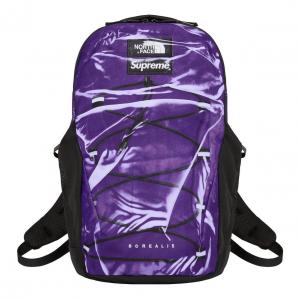 Supreme Сумка для спины из полиэстера обычного размера фиолетовая, Purple