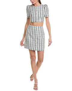 Комплект из 2-х предметов: топ и юбка Seraphina, синий