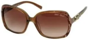 Солнцезащитные очки Jimmy Choo - Lela/S / Оправа: золотисто-змеиная кожа, коричневые линзы: коричневый градиент - LelaS0YO9, Gold