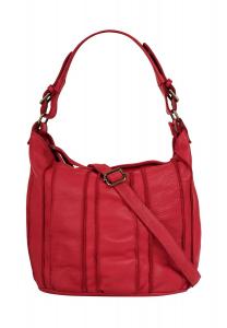 Шопер, натуральная кожа, сделано в Италии Samantha Look, красный