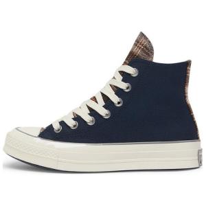 Женские кроссовки Chuck 70 High «Canvas & Plaid Obsidian» Converse, Blue/White