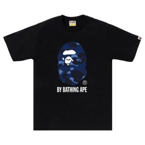 Футболка BAPE Color Camo By Bathing Ape Tee, Black/Navy