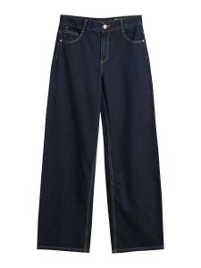 Мешковатые джинсы Bershka, Navy