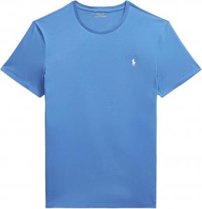 Мужская футболка POLO RALPH LAUREN из хлопкового джерси с круглым вырезом, Rl Embayment Blue
