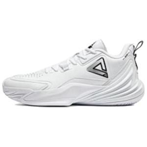 PEAK Shadow Hunt 1 Износостойкие низкие баскетбольные кроссовки мужские белые, цвет White