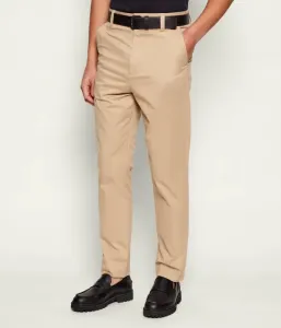 Брюки чинос Genar253 slim fit Hugo, бежевый