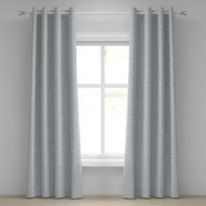 Геометрическая штора на люверсах ABAKUHAUS, круги, вдохновленные культурой Востока, с традиционными мотивами цветочной композиции, декоративные двухпанельные шторы, 280 см x 225 см, серо-бежевый цвет Abakuhaus