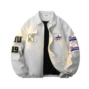 Куртка Unisex Lapel Thickened HUANQIU, белый