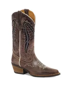 Женские ковбойские кожаные сапоги By Forastero, коричневый