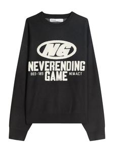 Свитер Bershka, черный