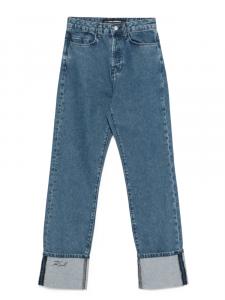 Karl Lagerfeld джинсы с манжетами, синий