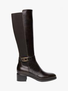 Кожаные ботинки Benevento до колена NeroGiardini, Dark Brown