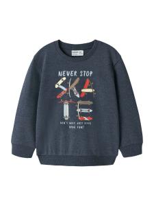 NAME IT Толстовка 'NMMVAlexander' в крапчатом синем