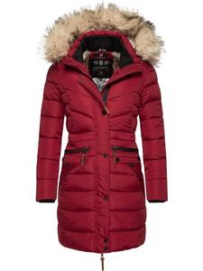 Пуховик Navahoo, цвет dark red