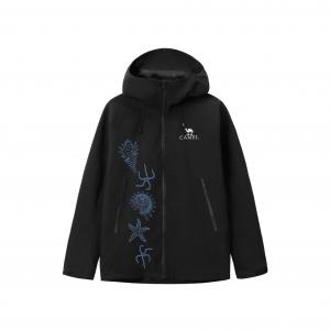 CAMEL Ветровка All weather Unisex Phantom Black с капюшоном