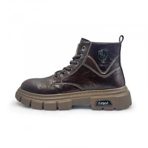 Короткие мужские ботинки Martin 4 см KYMOOU, Brown