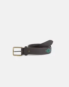 Мужской ремень из аргентинской кожи, коричневого цвета Silbon