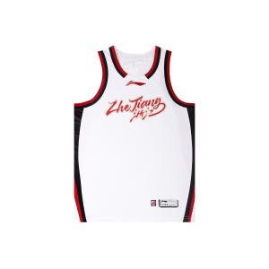 Баскетбольное джерси Li Ning CBA Collection Fan Edition 25 26 Season, Zhejiang Chouzhou, унисекс, alliance edition-blank board