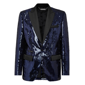 Блейзер Лорд Фит Philipp Plein, цвет Dark Blue