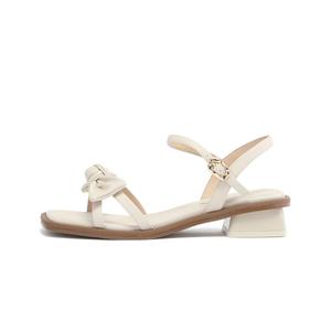 Сандалии с одним ремешком 3,5 см женские FOND&BERYL, Ecru