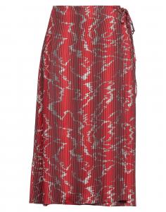 Юбка миди Boss, красный