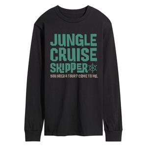 Мужская футболка с длинными рукавами и рисунком Disney's Jungle Cruise Skipper