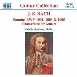 Диск CD Son Vn 1-3 (trans Gtr) - J.S. Bach