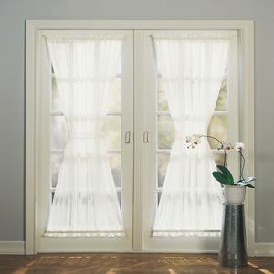 № 918 1-панельная занавеска Emily из прозрачной вуали для одной двери и подхвата No. 918, цвет Ivory