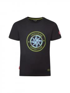 Trollkids Функциональная рубашка Windrose черного цвета