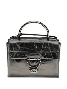 Сумка-тоут с верхней ручкой и d-образным кольцом Coccinelle, серый