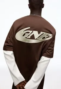 Толстовка с двумя рукавами, вышитыми деталями и застежкой-молнией Bershka, Black