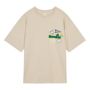 Футболка city escape tee 'tan' Converse, бежевый