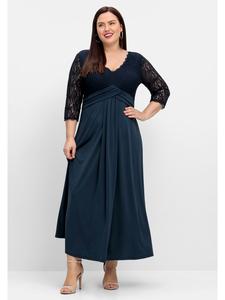 Платье sheego, темно-синий